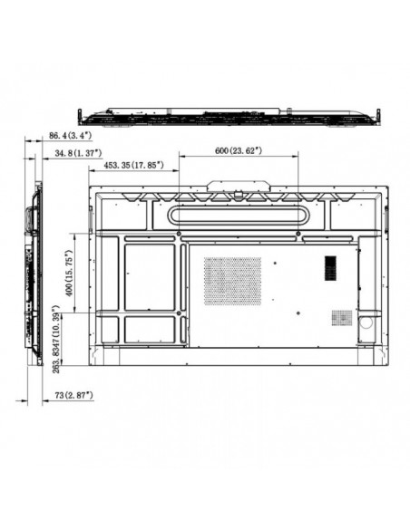 Cran Plat Interactif Hikvision K Ds D B Rb C