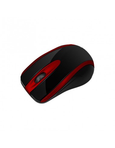 Souris Optique Sans Fil Macro M645 / Noir & Rouge