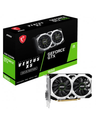 Carte graphique msi geforce gtx 1650 d6 ventus xs ocv3