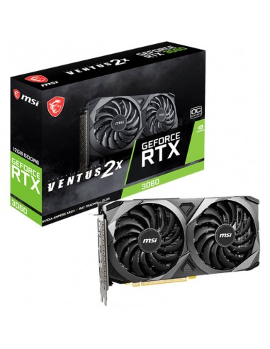 Carte graphique msi geforce rtx 3060 ventus 2x oc / 12 go gddr6