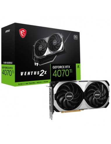 Carte graphique msi geforce rtx 4070 ti ventus 2x 12g oc