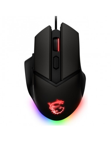 Souris Gaming MSI Clutch GM20 Elite RGB avec Poids Ajustable / Noir