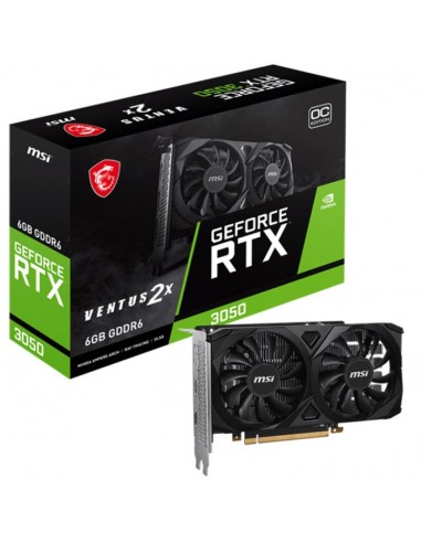 Carte graphique msi geforce rtx 3050 ventus 2x 6g oc