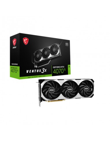 Carte Graphique MSI GeForce RTX 4070 Ti Ventus 3X 12G OC