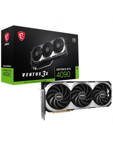 Carte graphique MSI GeForce RTX 4090 Ventus 3X E 24Go OC