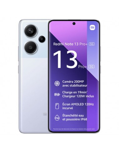 Smartphone XIOAMI Redmi note 13 PRO+ 5G 12GO 512GO - Violet