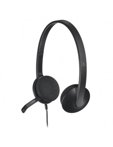 Casque Micro Filiare Logitech H340 Stéréo - Noir