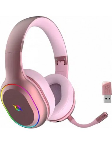 Casque Micro GAMER AQIRYS Lyla Double Mode - Rose