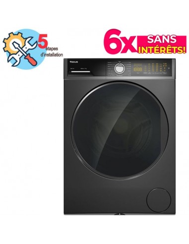 Machine à Laver Frontale Focus Smart 1411 11KG - Gris Foncé