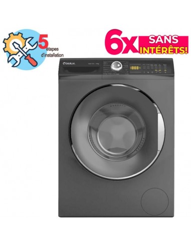 Machine à Laver Frontale Biolux M-MAXY-85S 8KG - Silver