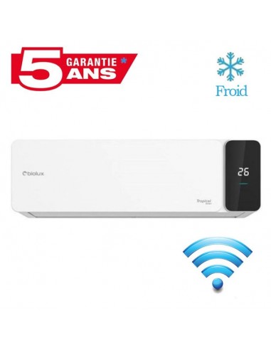 Climatiseur BIOLUX Tropicalisé 12000BTU Froid Smart - Garantie 5 ans