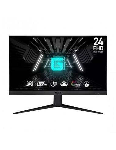 Ecran Gamer MSI G2412F 24'' Fast IPS FHD, 180 HZ, 1 Ms