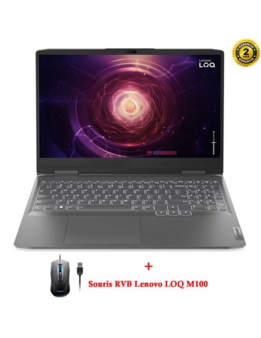 PC Portable Gamer LENOVO LOQ 15APH8 AMD RYZEN 7 24Go RTX 3050