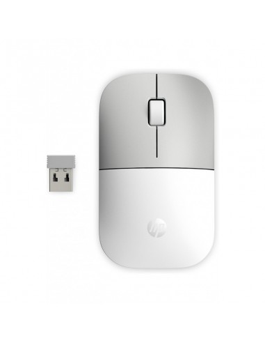 Souris sans fil HP Z3700 Blanc CERAMIC & argent