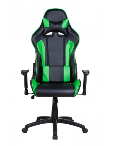 Chaise Pilote Gaming Noir et Vert