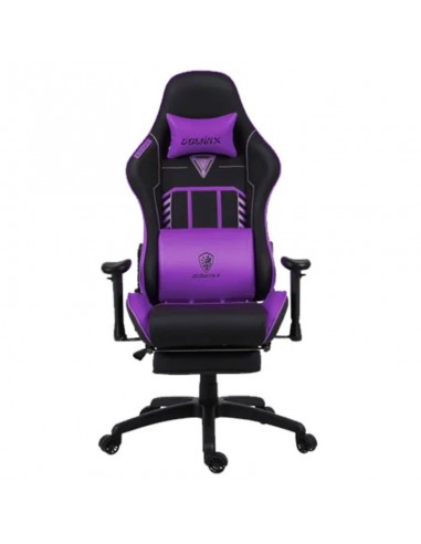 Chaise Gaming Dowinx LS6670 Avec Accoudoirs Violet