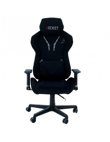 Chaise Gaming Rocket Inclinable 180° Noir