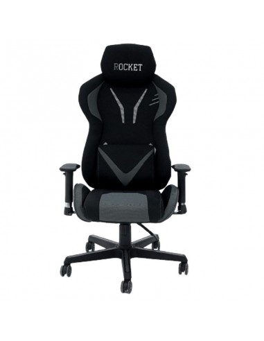 Chaise Gaming Rocket Inclinable 180° Gris