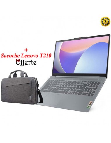 PC Portable LENOVO IdeaPad Slim 3 i3 15IRU8 8Go 256Go SSD en Tunisie