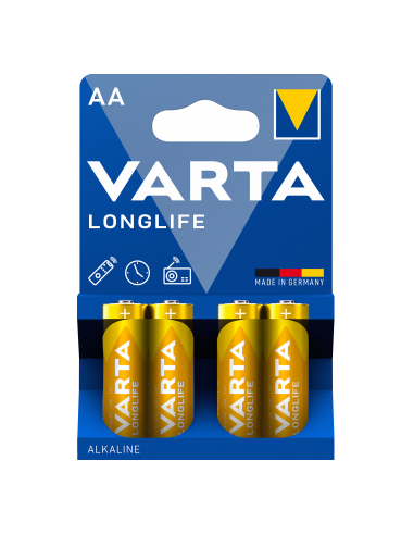 PILE VARTA LONGLIFE EXTRA LR6 BP4 (EXTRA LR6 BP4)