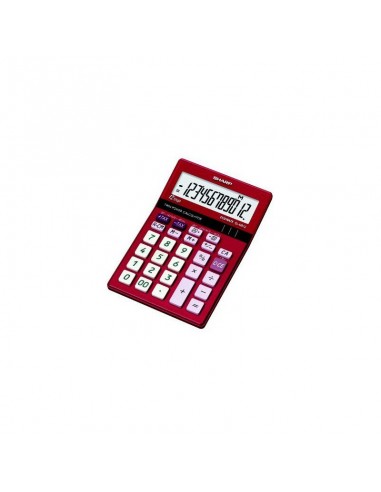 Calculatrice Sharp prix Tunisie - EL-812 BRD Rouge