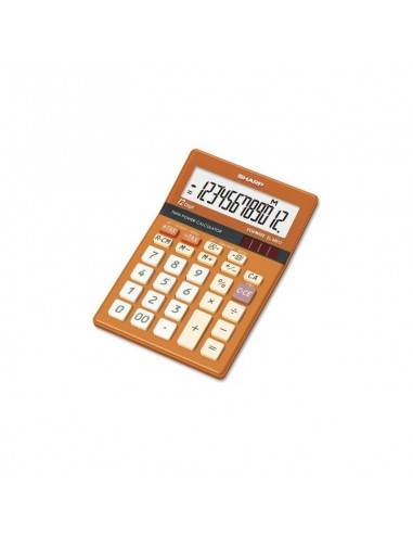 Calculatrice Sharp Prix Tunisie EL-812 BYR Orange