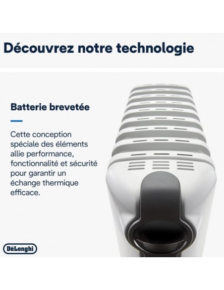 Bain d'huile delonghi Tunisie - 2500W 12 Éléments