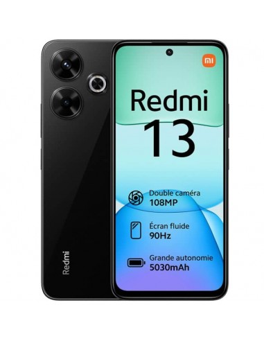 Redmi 13 Prix Tunisie - 8Go 128Go Noir