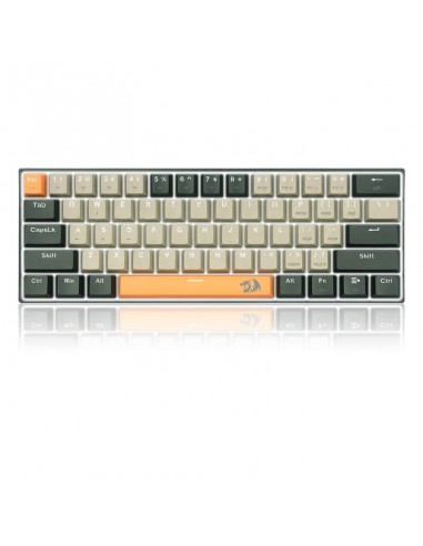 REDRAGON Clavier Gaming Tunisie - Mécanique LAKSHMI K606 OG&GY&BK 60%