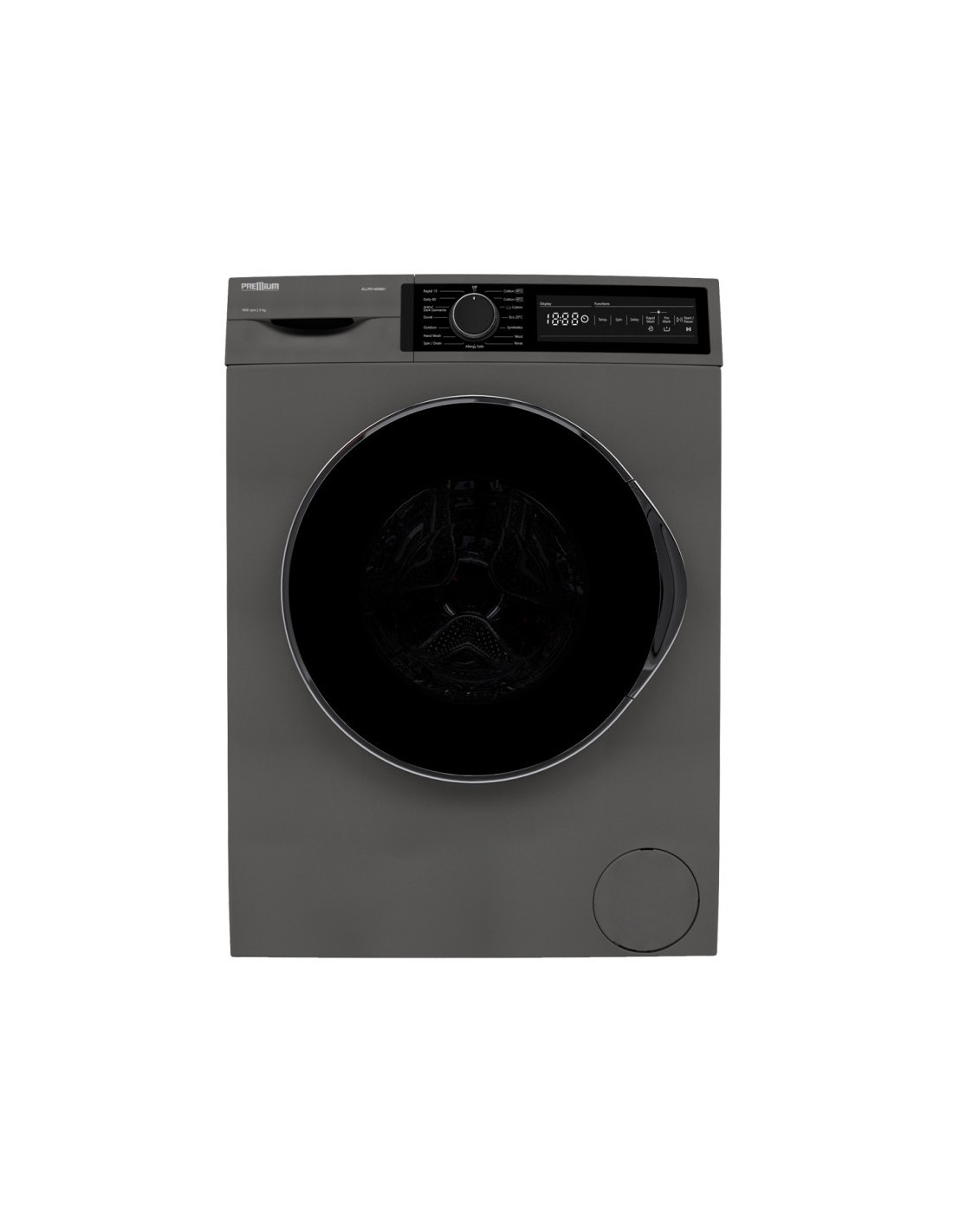 Lave Linge PREMIUM 9kg Inverter - Vue latérale