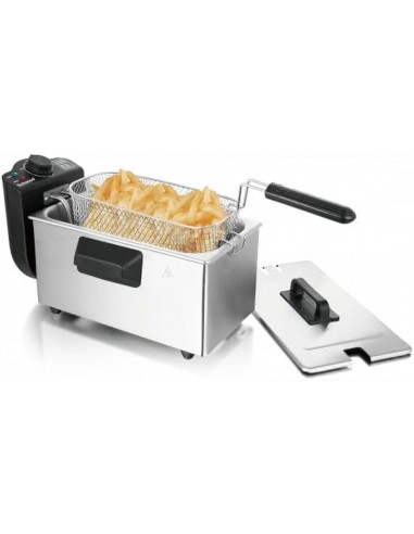 Friteuse TECHWOOD 2000W TFR-304A - Inox en Tunisie - TECHNOPRO