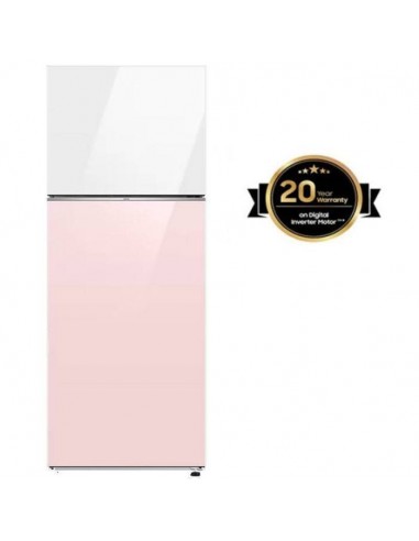 Réfrigérateur SAMSUNG RT47CB66448CEL 460 Litres NoFrost - Rose&Blanc(RT47CB66448CEL)