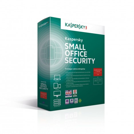 Kaspersky Total Security 2015 1 an / 5 postes + 1 serveur