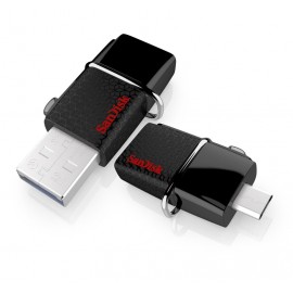 Clé micro USB Dual Drive m3.0 128 Go SANDISK à Prix Carrefour