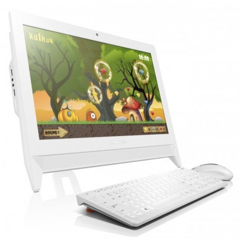 Pc de bureau Lenovo All-in-One C20-00 / Quad Core / 2 Go / Noir