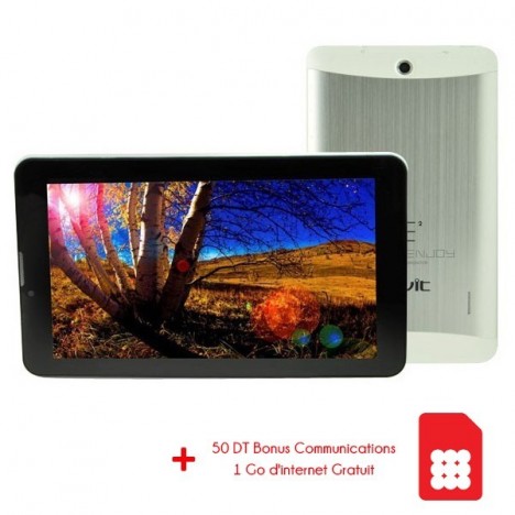 Tablette Havit 7" / 8 Go / 3G / Double SIM + Puce Ooredoo