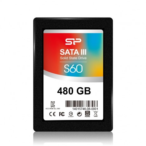 Disque Dur SSD Silicon Power S60 480 Go / 2.5" / SATA III