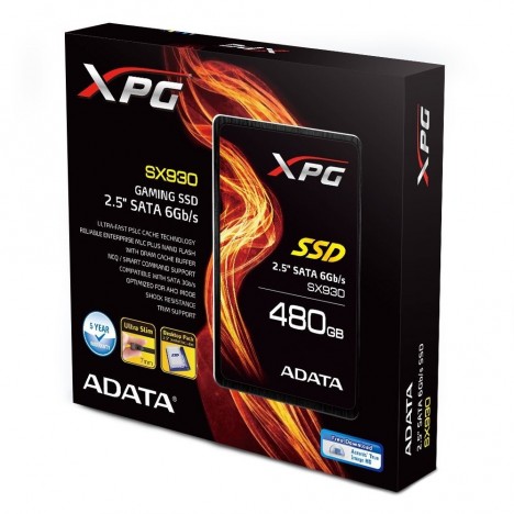 Disque Dur SSD Adata SX930 480 Go / 2.5" / SATA III