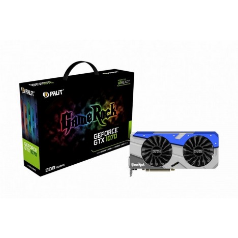 Carte Graphique Palit GeForce® GTX 1070 GameRock 8 Go DDR5/OC