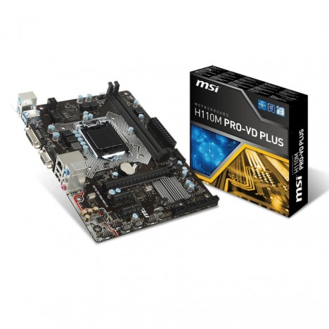 Carte mère MSI H110M PRO-VD Plus