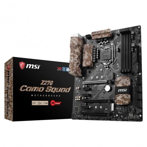 Carte Mère MSI Z270 CAMO SQUAD | Socket Intel 1151 (KABYLAKE)