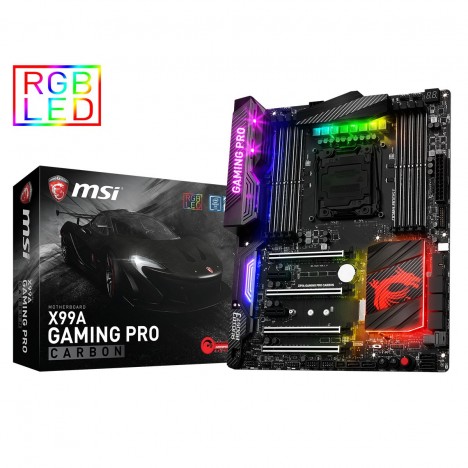 Carte Mère MSI X99A GAMING PRO CARBON | Socket Intel 2011-V3