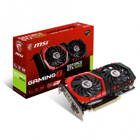 Carte Graphique MSI GeForce GTX 1050 GAMING X 2 Go DDR5/OC