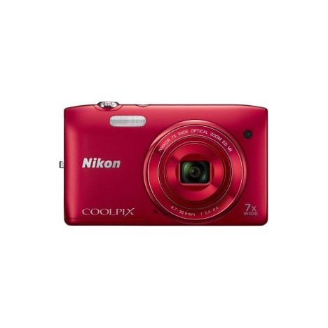 Appareil Photo Nikon Coolpix S3500 Rouge