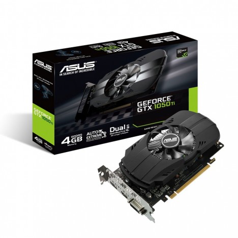 Carte Graphique Asus GeForce GTX 1050 4 Go EX-GTX1050TI-4G GDDR5