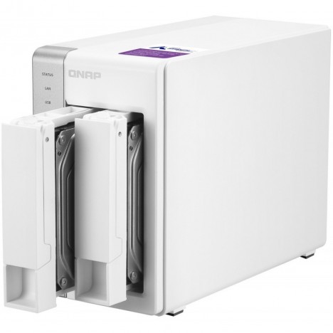 SERVEUR NAS 2 BAIES QNAP TS-231P / 6TO