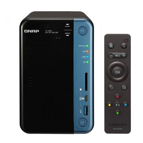 SERVEUR NAS 2 BAIES QNAP TS-253B-4G / 8TO