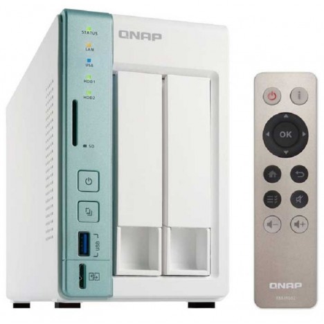 SERVEUR NAS 2 BAIES QNAP TS-251A-2G / 16TO