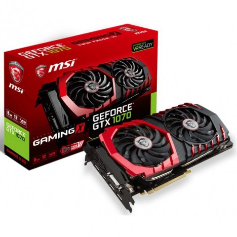 Carte Graphique MSI GeForce GTX 1070 Gaming X 8G