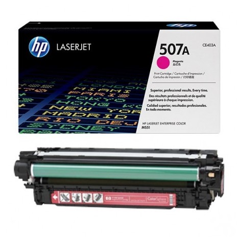 Toner LaserJet Originale HP 507A Magenta CE403A